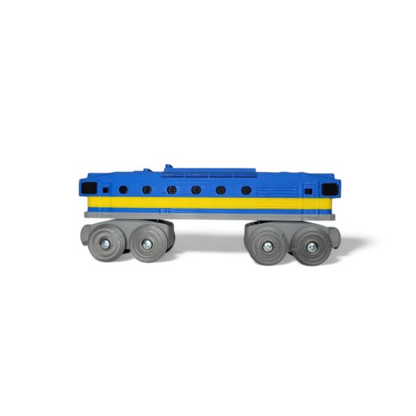 Model dieselové lokomotivy 754.047-9 Brejlovec